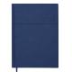 Щоденник датов. 2026 ORION, A5, синій, штуч. шкіра/поролон