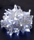 Вулична 100 LED, 10м, білий каучук 3,3мм, білий+FLASH (20) 