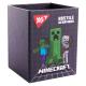 Стакан для письмового приладдя Yes "Minecraft", картон, сірий