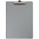 Клипборд-папка А4, PVC, сірий 