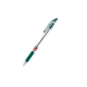Ручка кулькова Maxflow, 0,7 мм, зелена, UX- 117-02