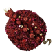 Прикраса декоративна Yes! Fun "Гранат", 12см, бордо