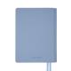 Щоденник-діловий записник А5 Leo Planner датований 2026 "Vitto", м'який, блакитний, 368 сторінок