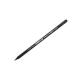Олівець чорнографітний Optima ALL Black HB корпус чорний, загострений, з гумкою