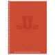 Коледж-блок, спiраль, В5/80арк., у клітинку, білий блок, 70г/м2, картон, мат. ламінація, Student