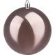Куля Yes! Fun d - 10 см, світло-кавова, перламутрова