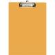 Планшет A4 з притиском та підвісом, пластик, помаранчевий
