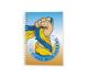 Блокнот (А), В6, 60арк, кліт, біч. спір, м'яка карт.обкл, "Stand with Ukraine"1/24