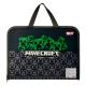 Папка-портфель Yes FC на блискавці з тканинними ручками "Minecraft.Creepers"