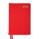 Щоденник-діловий записник А5 Leo Planner датований 2026 "City", твердий, червоний, 368 сторінок