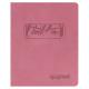 Щоденник шкільний А5 (160х198), 42 арк., обкл. шт.шкіра рожевий "Аніме"