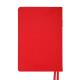 Щоденник-діловий записник А5 Leo Planner датований 2026 "City", твердий, червоний, 368 сторінок