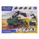 Конструктор IBLOCK PL-921-464 Армія, КрАЗ Экскаватор, 378дет, 2 фігурки, у короб. 38*6,4
