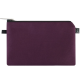 Папка для документів, текстильна, А6+, пурпурна
