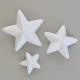 Набір пінопластових фігурок SANTI "Зірочки", 3 шт набір (50мм + 80мм + 100мм)