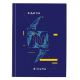 Книга записна тверда обкл. А5, 96 арк., кліт., UA Єдина