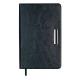 Щоденник недат. SALERNO, A6, зелений, штуч. шкіра, 336 стор.