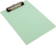 Планшет A4 з притиском та підвісом, пластик, м'ятний