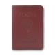 Обкладинка на паспорт, Еко шкіра бордо, 100*135, (тисн.укр..) ОВ-18 
